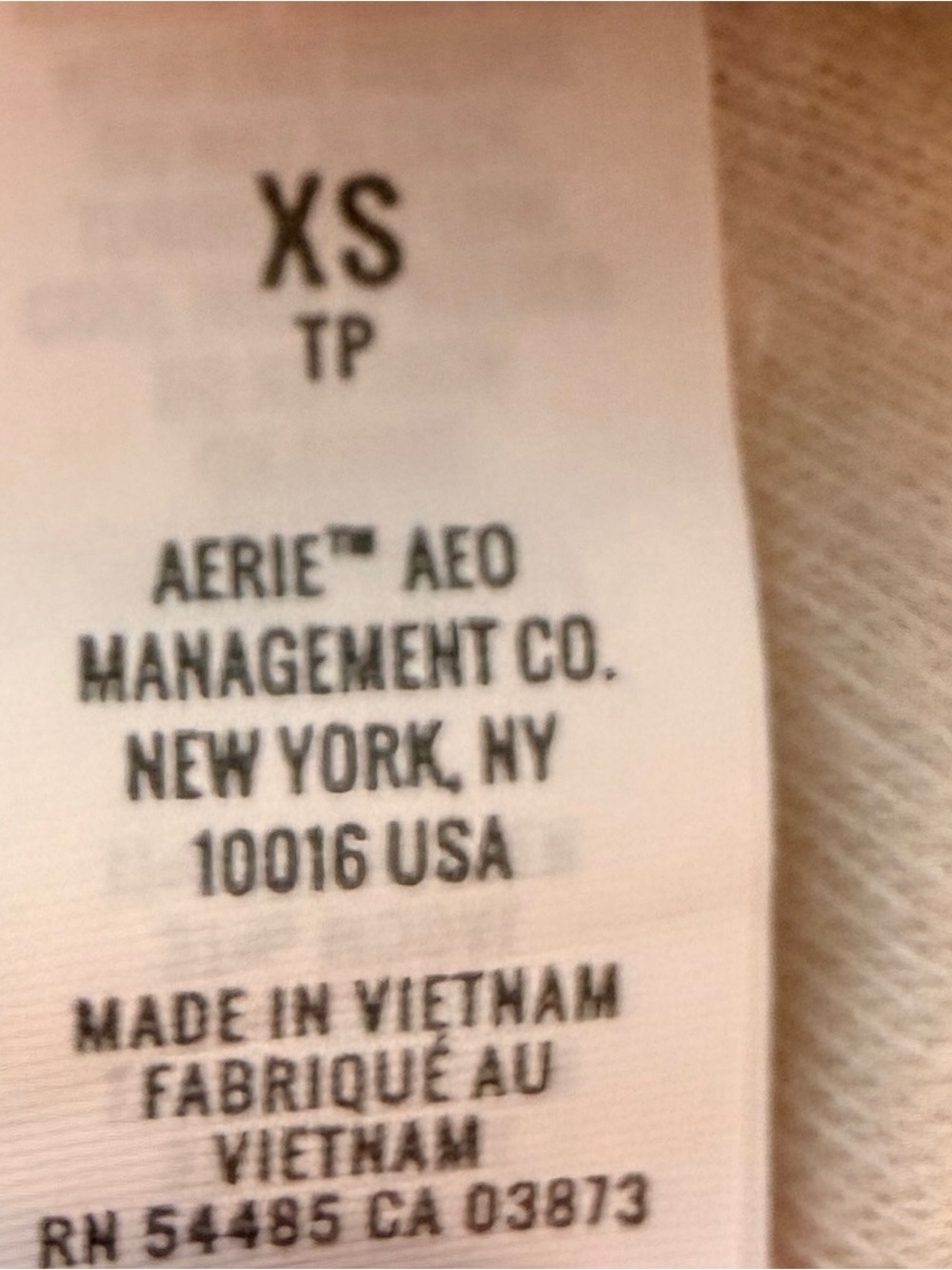 Aerie Cream Jogger Sweatpants XS Cotton Modal Lounge Pants - Picture 9 of 9